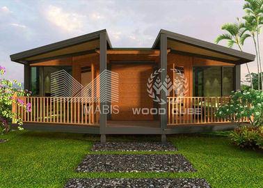 Progettazione di rivestimento di uso prefabbricata costruzione veloce della località di soggiorno di lusso delle case modulari bella