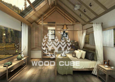 Case di legno prefabbricate flessibili con trasporto facile della struttura affidabile